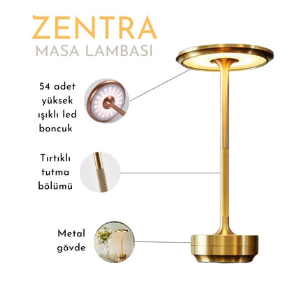 ZENTRA™ KABLOSUZ MASA LAMBASI