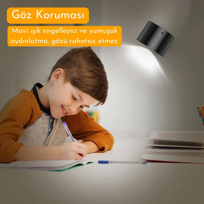 GLOW LIGHT™ LED ŞARJLI DUVAR LAMBASI